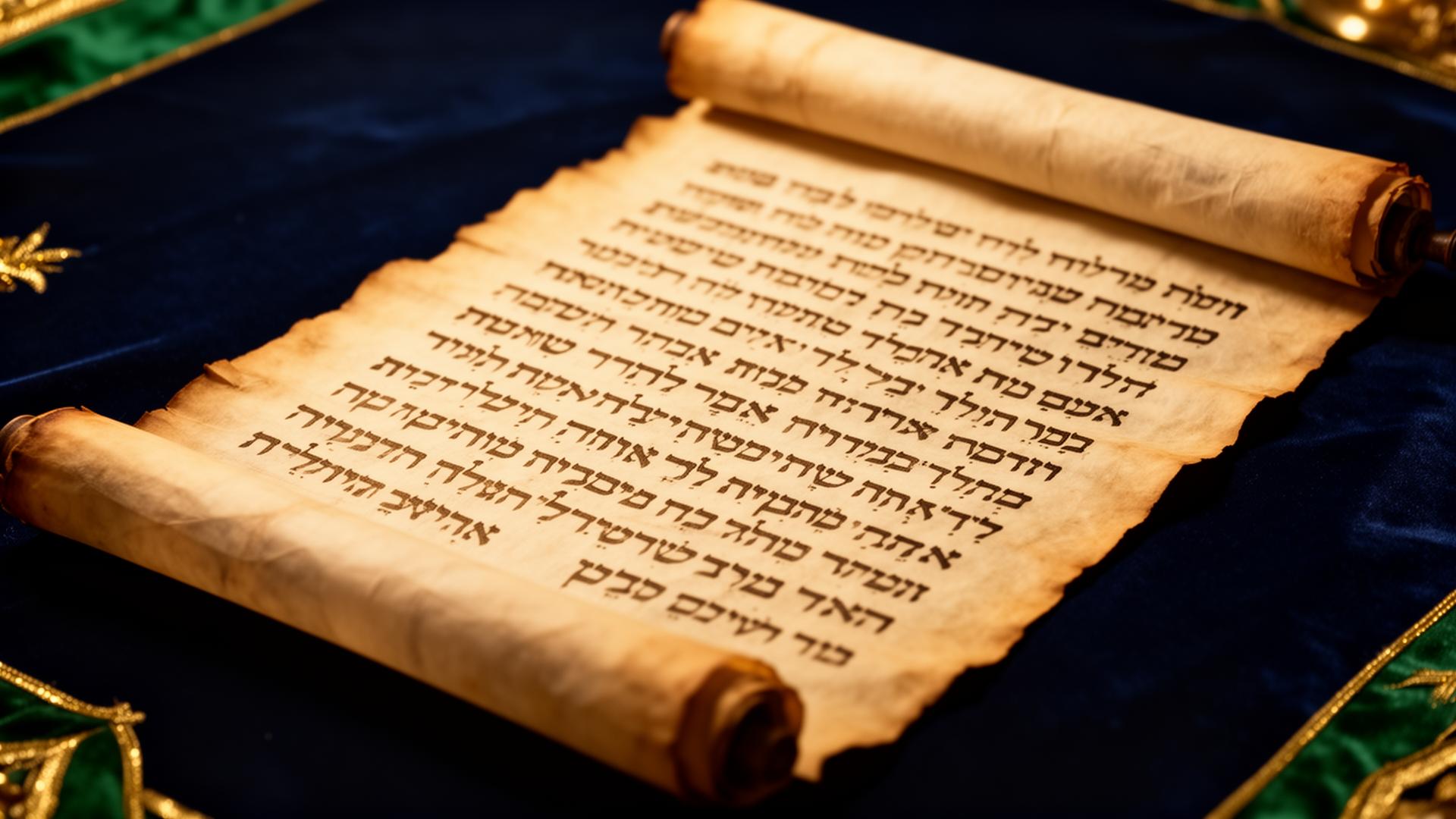 Manuscrito hebraico bíblico